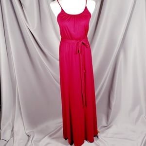 Spaghetti strap maxi dress